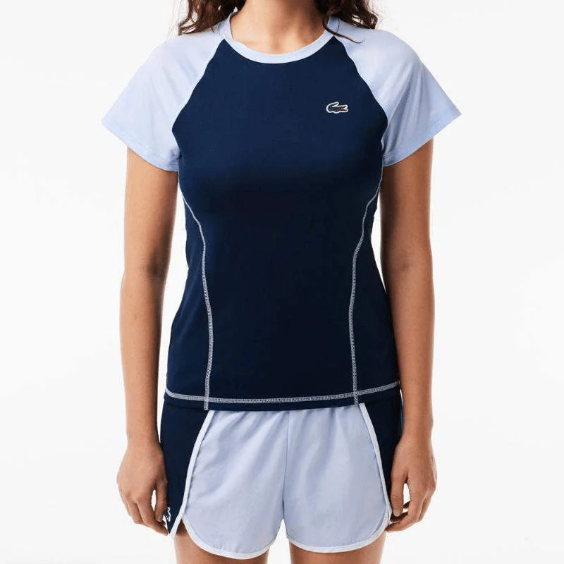 T-SHIRT LACOSTE FEMME STRETCH ULTRA-DRY - Image 3
