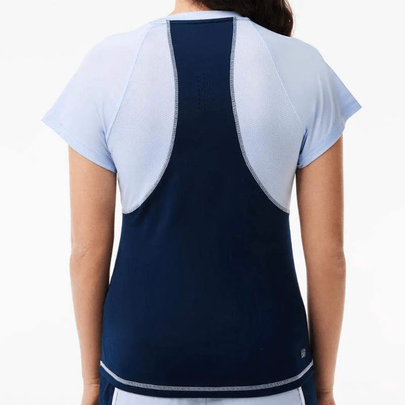 T-SHIRT LACOSTE FEMME STRETCH ULTRA-DRY - Image 4