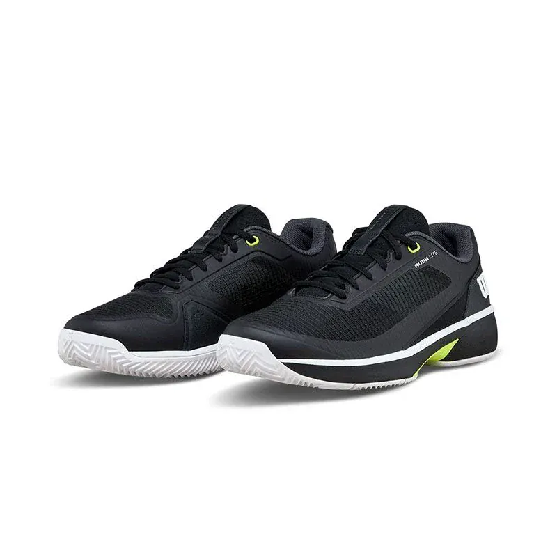CHAUSSURES WILSON RUSH LITE 5 CLAY BLACK/WHITE 2026 - Image 3