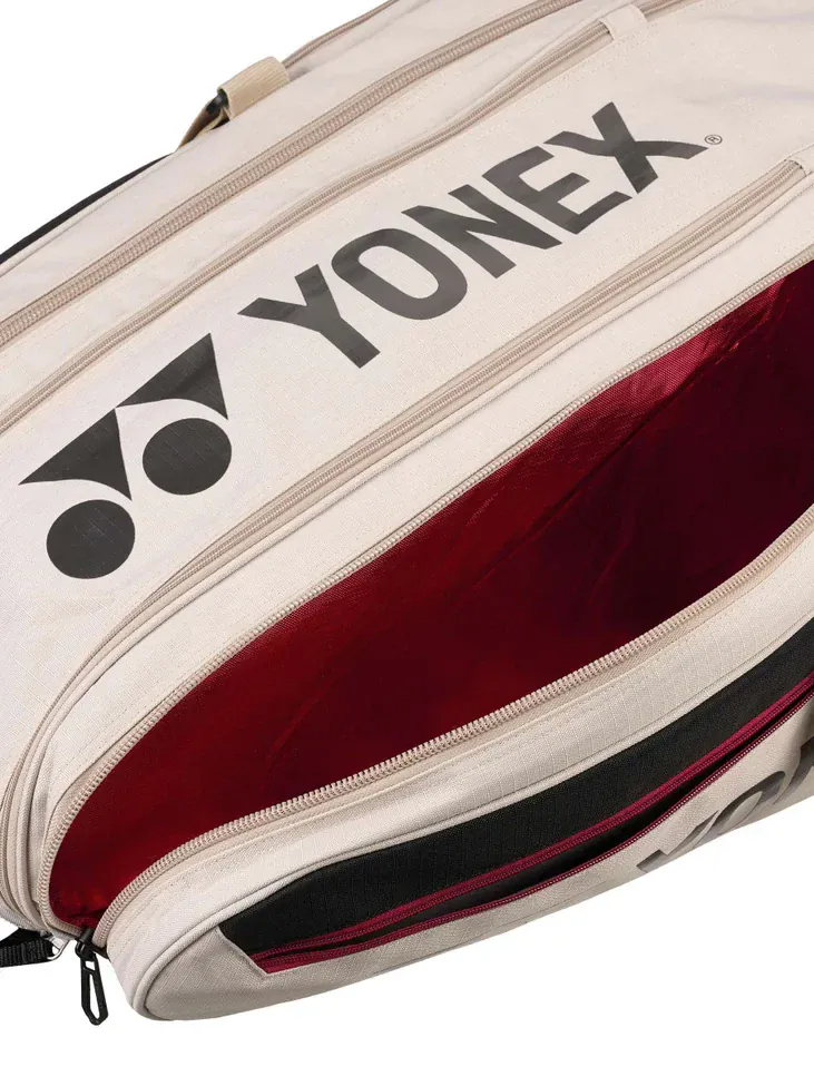 YONEX GEARLOGIC BEIGE BAG (9 RACKETS) - Image 5